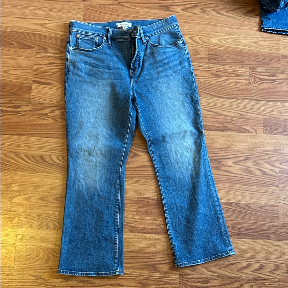 Madewell Women's Bootcut Jeans in Blue